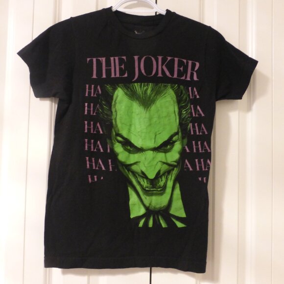 DC Comics The Joker (by Alex Ross) "Hahaha" laughing t-shirt - Picture 1 of 6